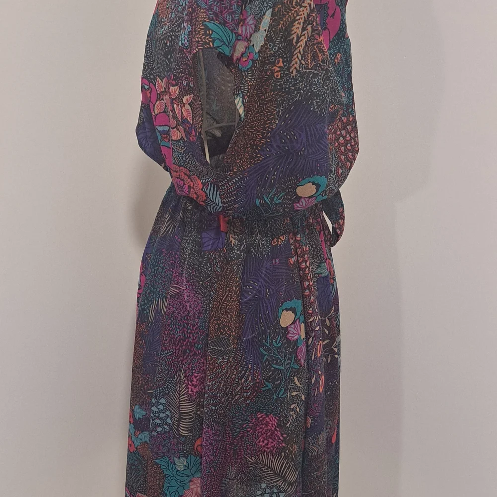 Vintage Walden Classics Boho Retro Witchy Dress with Belt, Size Medium-Large. - Picture 5 of 15